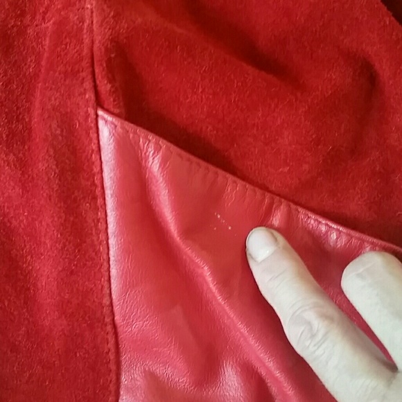 Comint Ladies Vintage Leather Jacket  (Sm) - Picture 4 of 4